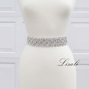 Rhinestone/Crystal Belt - Bridal Belt/Sash - Wedding Accessory